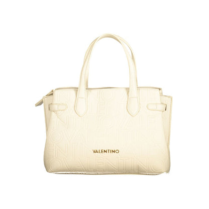 Mario Valentino Beige Polyethylen Frauen Handtasche
