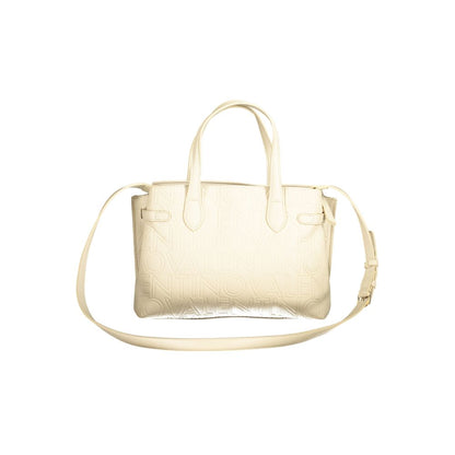Mario Valentino Beige Polyethylen Frauen Handtasche