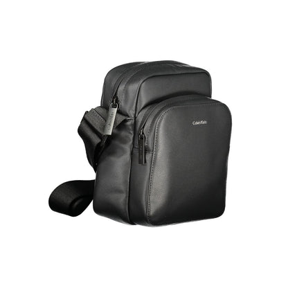 Calvin Klein Schwarze Polyester Männer Umhängetasche