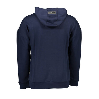 Plein Sport Blauer Baumwollpullover für Männer