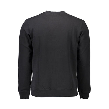 Napapijri Schwarzer Baumwollpullover für Männer