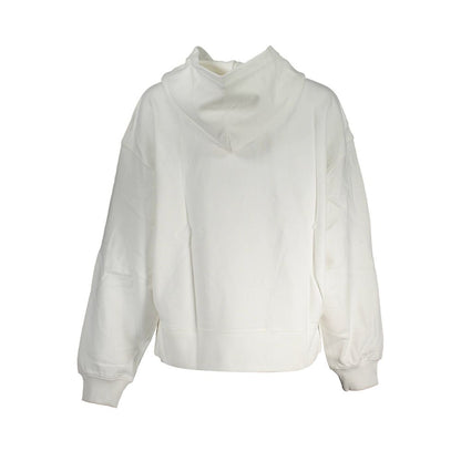 Calvin Klein Weißer Baumwollpullover für Frauen