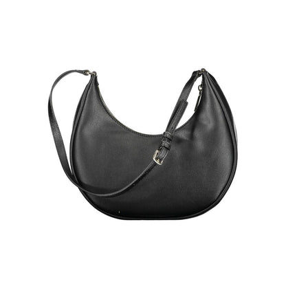Calvin Klein Schwarz Recyceltes Polyester Damen Handtasche