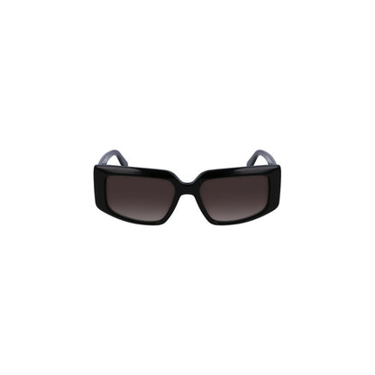 Liu Jo Schwarze Acetat-Sonnenbrille für Frauen