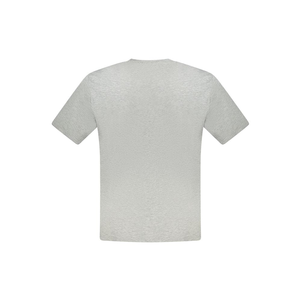 North Sails Braunes Baumwoll-T-Shirt für Männer