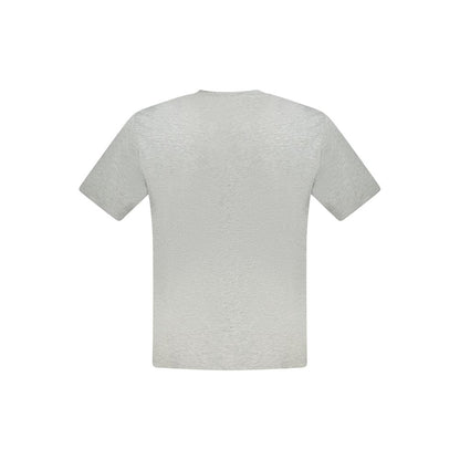 North Sails Braunes Baumwoll-T-Shirt für Männer