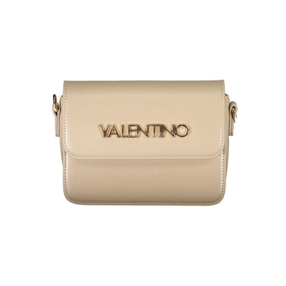 Mario Valentino Beige Polyethylen Frauen Handtasche