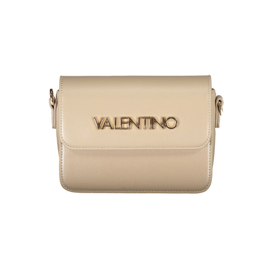 Mario Valentino Beige Polyethylen Frauen Handtasche