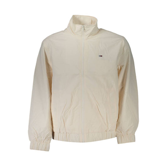 Tommy Hilfiger Weiße Polyamid-Jacke für Männer