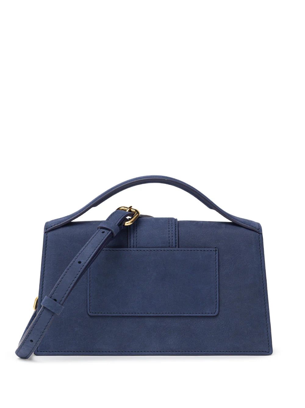 Jacquemus Le Grand Bambino Tasche aus blauem Wildleder