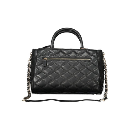 Guess Jeans Schwarz Polyethylen Frauen Handtasche