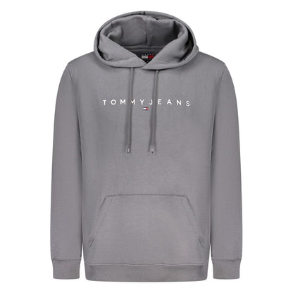 Tommy Hilfiger Grauer Baumwollpullover für Männer
