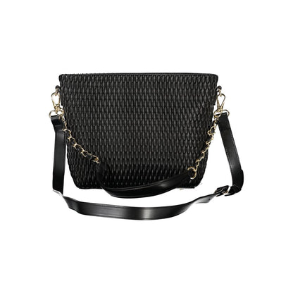 Mario Valentino Schwarz Polyethylen Frauen Handtasche