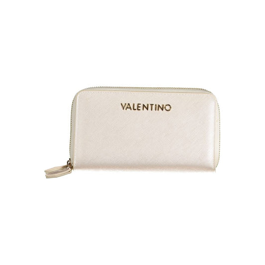 Mario Valentino Braunes Polyethylen Portemonnaie für Frauen