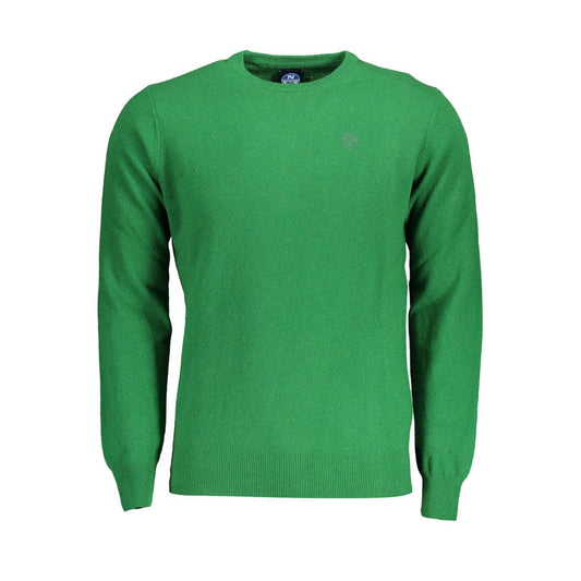 North Sails Grüner Pullover aus Wolle für Männer
