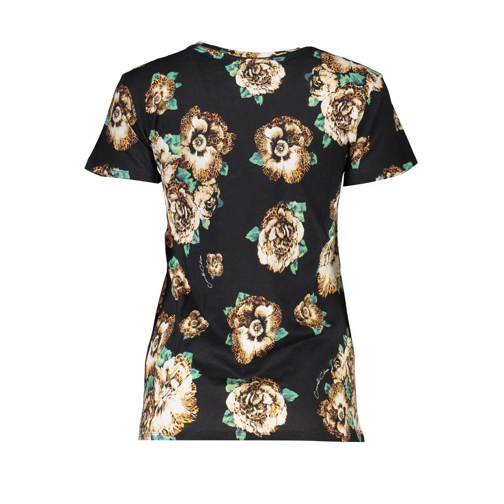 Cavalli Class Schwarze Baumwolle Tops & T-Shirt