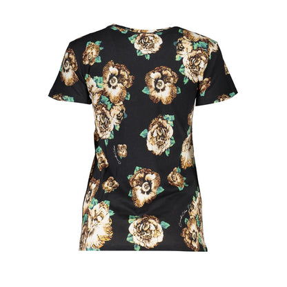 Cavalli Class Schwarze Baumwolle Tops & T-Shirt