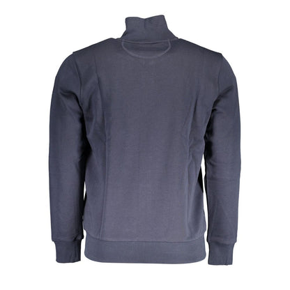 La Martina Blauer Baumwollpullover für Männer