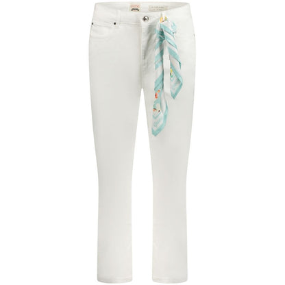 Guess Jeans Weiße Lyocell Damen Jeans