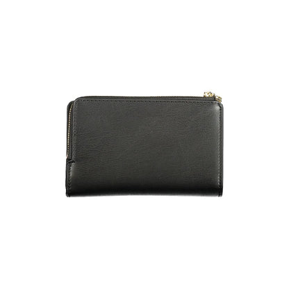Tommy Hilfiger Schwarzes Polyethylen Portemonnaie für Frauen