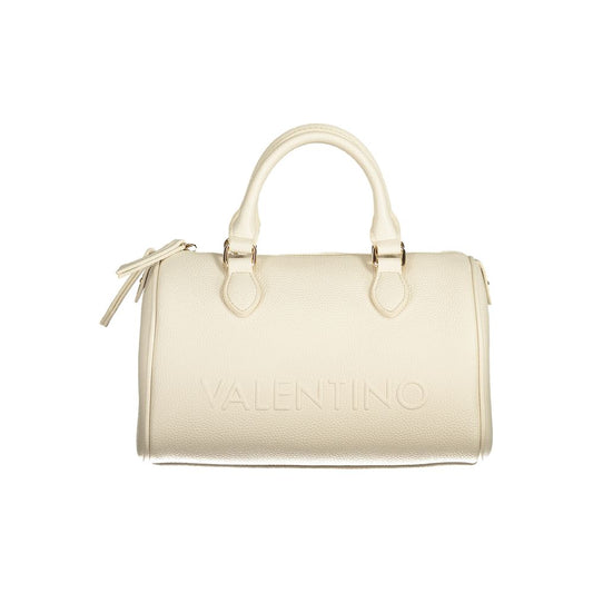 Mario Valentino Beige Polyethylen Frauen Handtasche