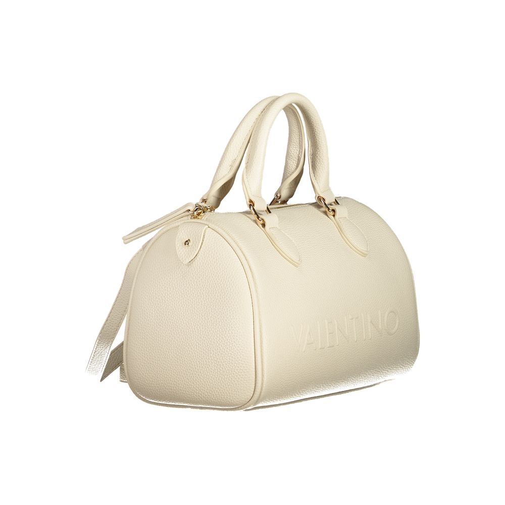 Mario Valentino Beige Polyethylen Frauen Handtasche