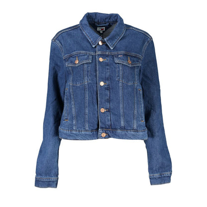 Tommy Hilfiger Blaue Baumwolle Frauen Jacke