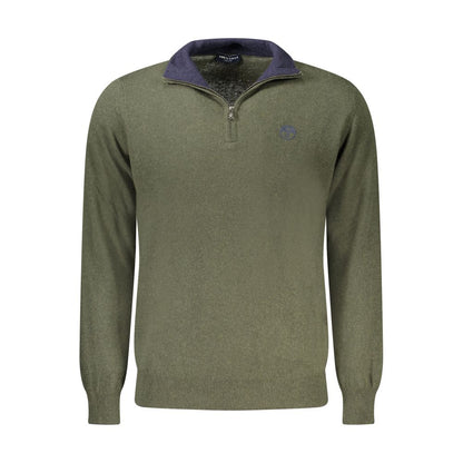North Sails Grüner Pullover aus Wolle für Männer