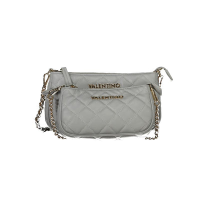 Mario Valentino Graue Polyethylen Frauen Handtasche