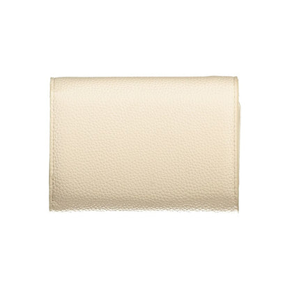 Mario Valentino Beige Polyethylen Brieftasche
