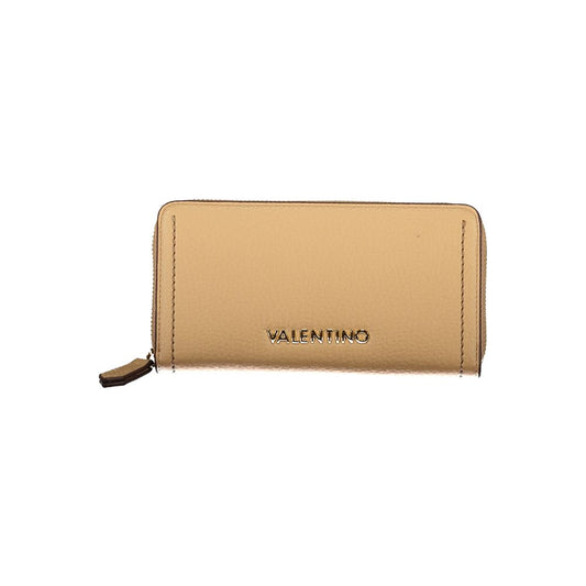 Mario Valentino Beige Polyethylen Damen Geldbörse
