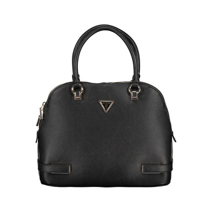 Guess Jeans Schwarz Polyethylen Frauen Handtasche