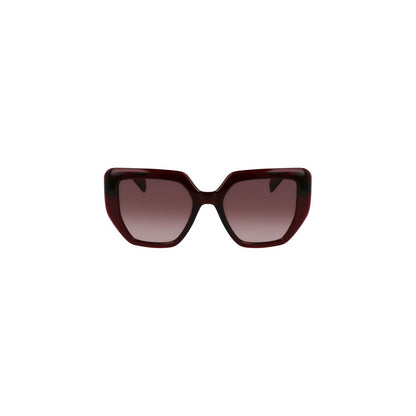Liu Jo Rote Sonnenbrille mit Bio-Injektion für Frauen