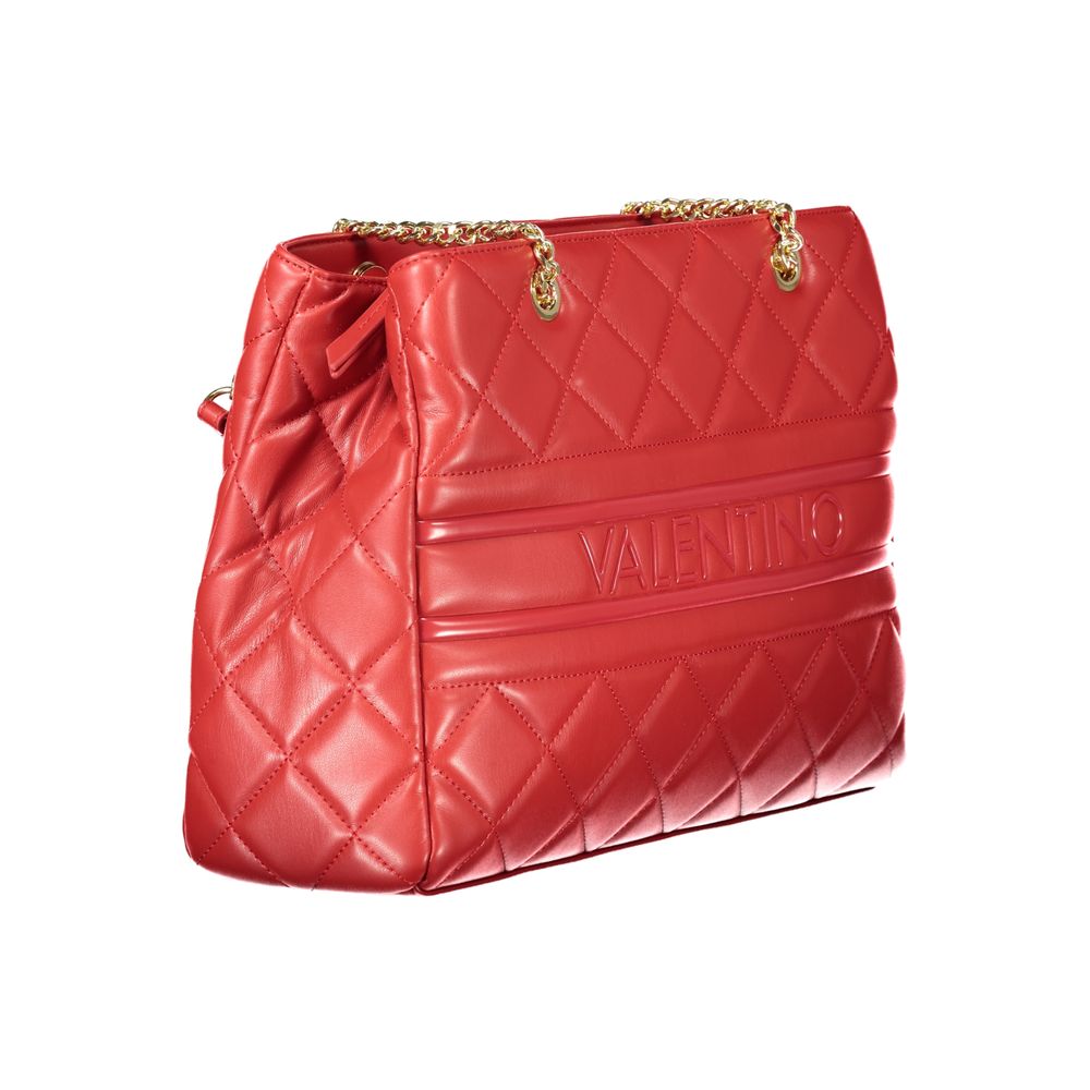 Mario Valentino Rote Polyethylen Frauen Handtasche