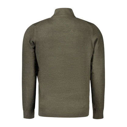 Norway 1963 Grüner Polyamid-Pullover für Männer