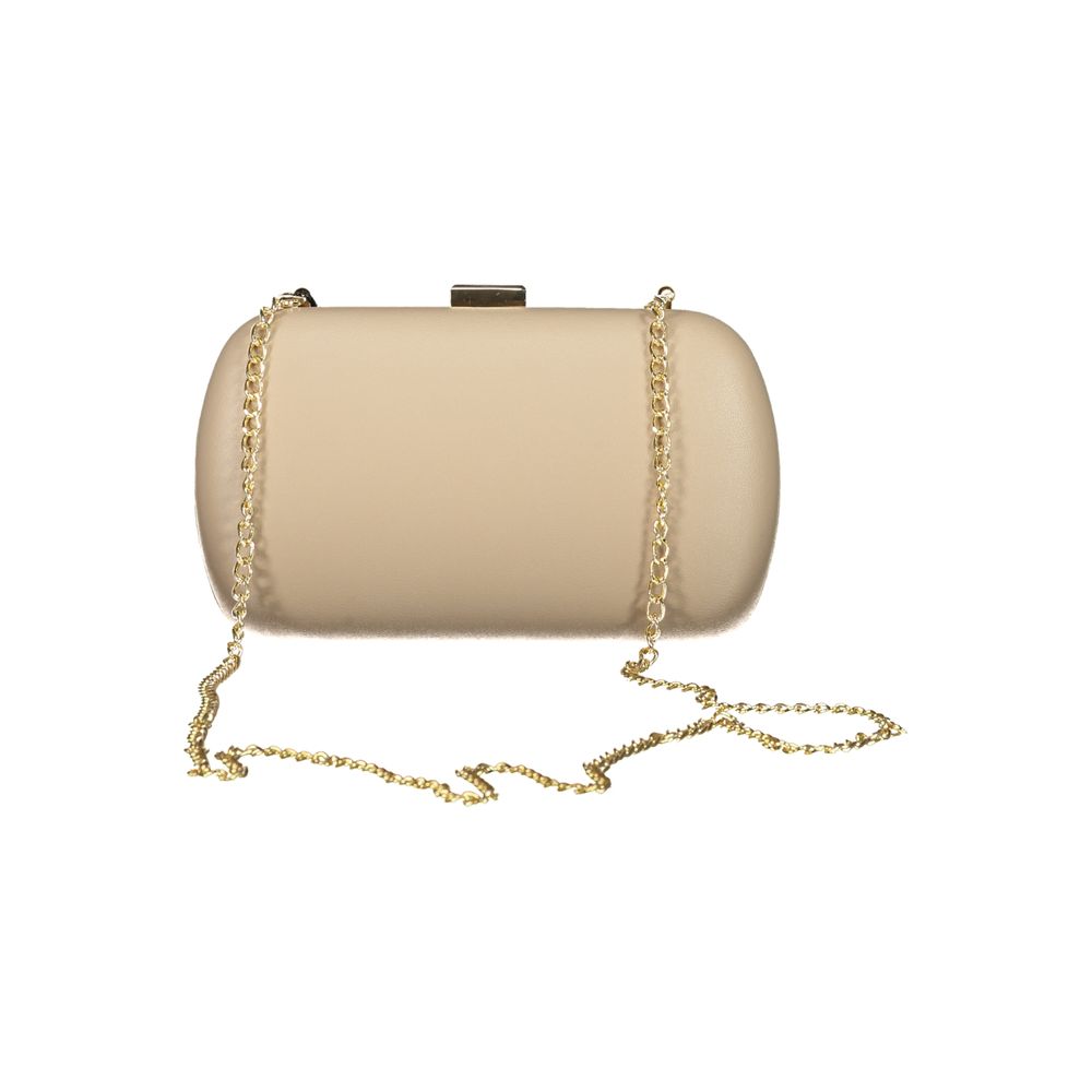 Mario Valentino Beige Polyethylen Frauen Handtasche