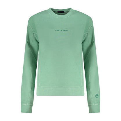 North Sails Grüner Baumwollpullover für Frauen