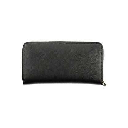Tommy Hilfiger Schwarzes Polyethylen Portemonnaie für Frauen