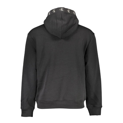 Calvin Klein Schwarzer Baumwollpullover für Männer
