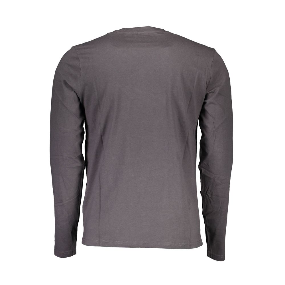 North Sails Braunes Baumwoll-T-Shirt für Männer