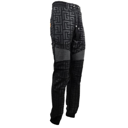 Balmain Schwarze Baumwolljeans &amp