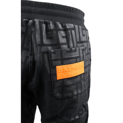Balmain Schwarze Baumwolljeans &amp