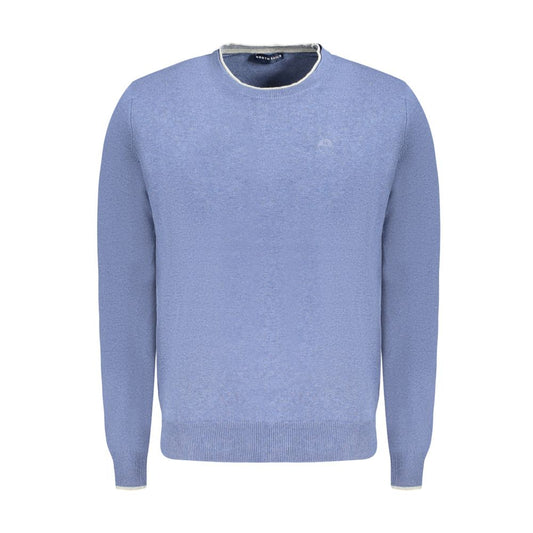 North Sails Blauer Baumwollpullover für Männer