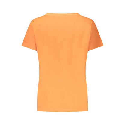 North Sails Orangefarbene Baumwoll-Oberteile & T-Shirt