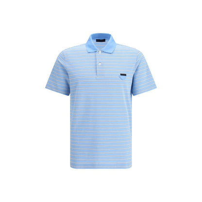 Prada Gestreifter Polo-Pullover