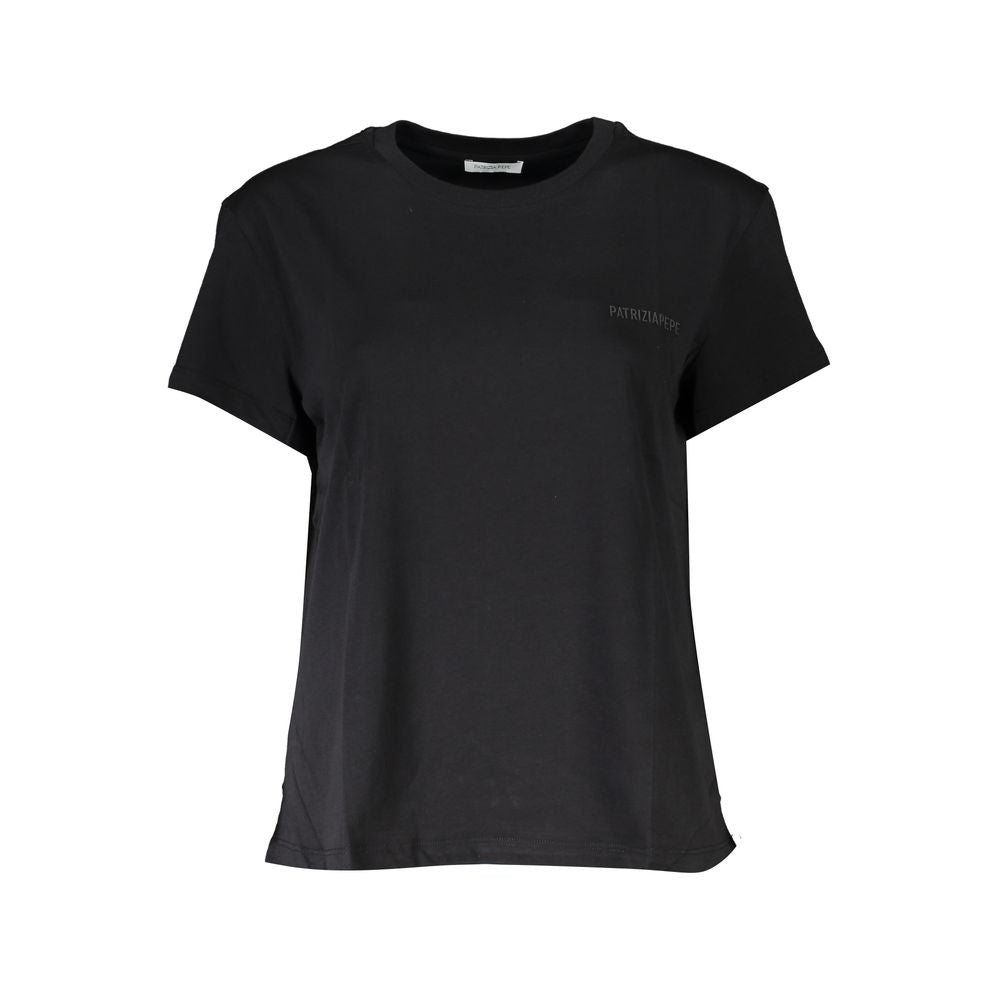 Patrizia Pepe Schickes Rundhals-T-Shirt aus Bio-Baumwolle