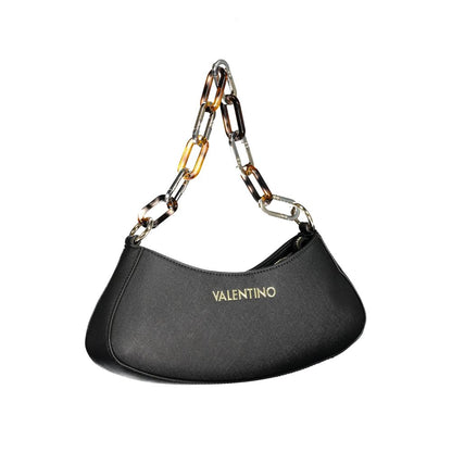 Mario Valentino Schwarze Polyethylen-Handtasche