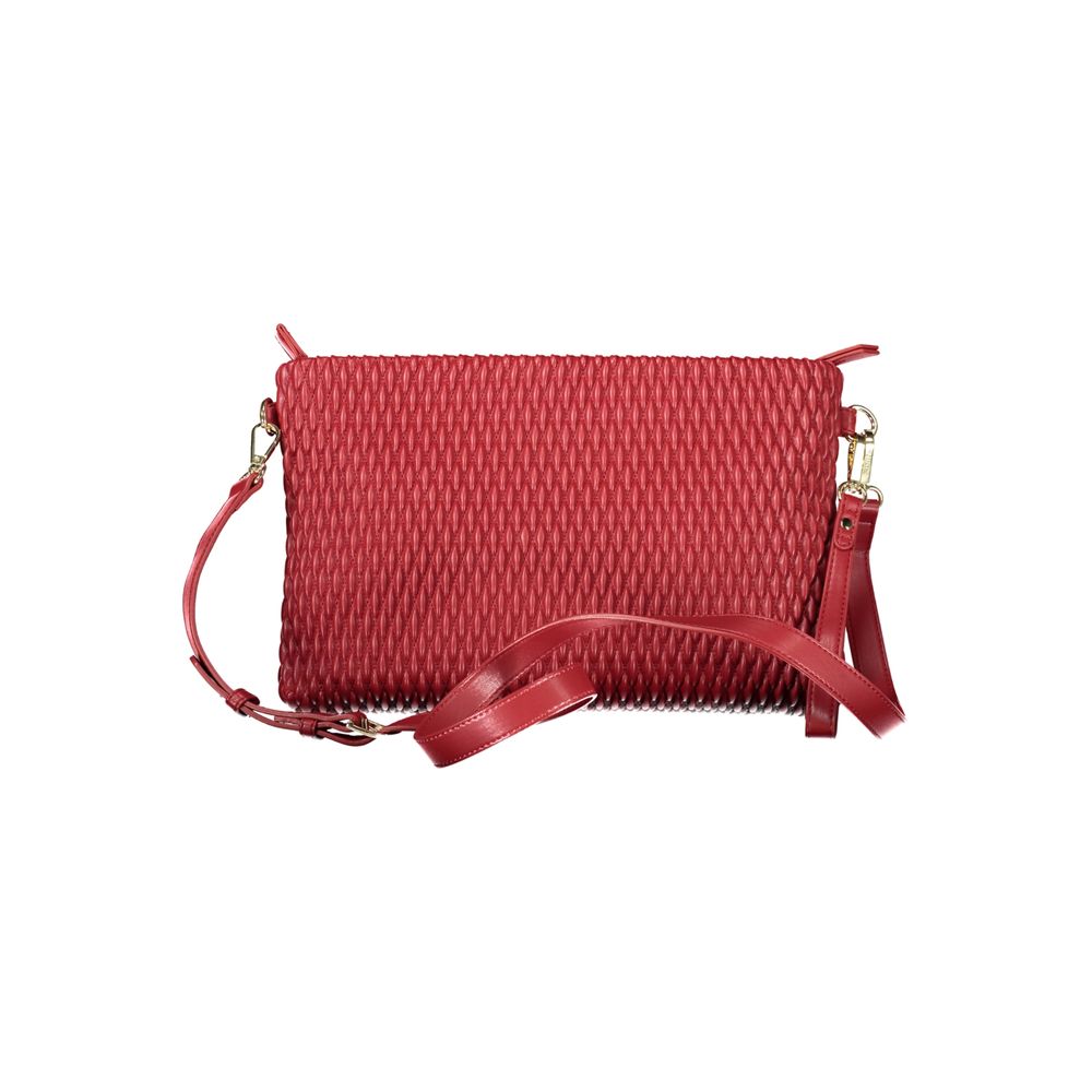 Mario Valentino Rote Polyethylen Frauen Handtasche