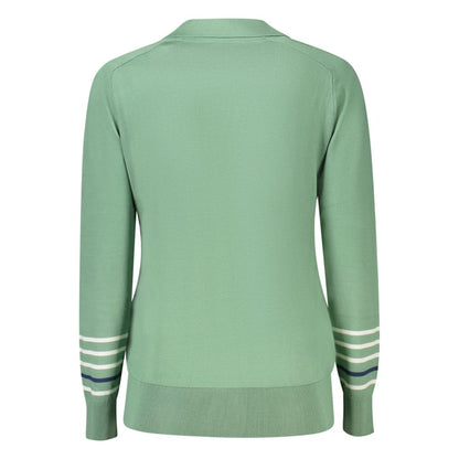 North Sails Grüner Baumwollpullover für Frauen