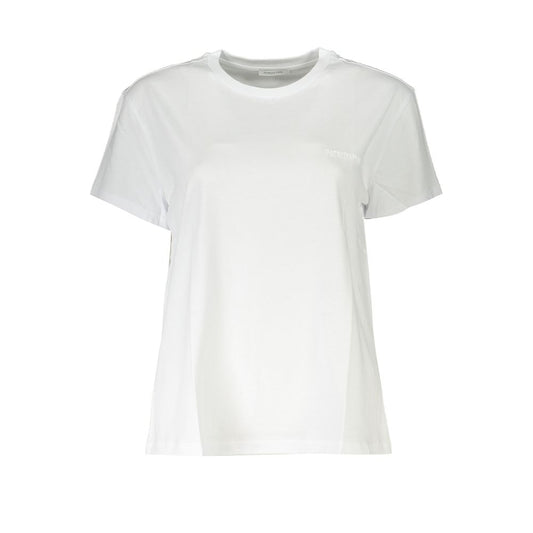 Patrizia Pepe Schickes Rundhals-T-Shirt aus Bio-Baumwolle